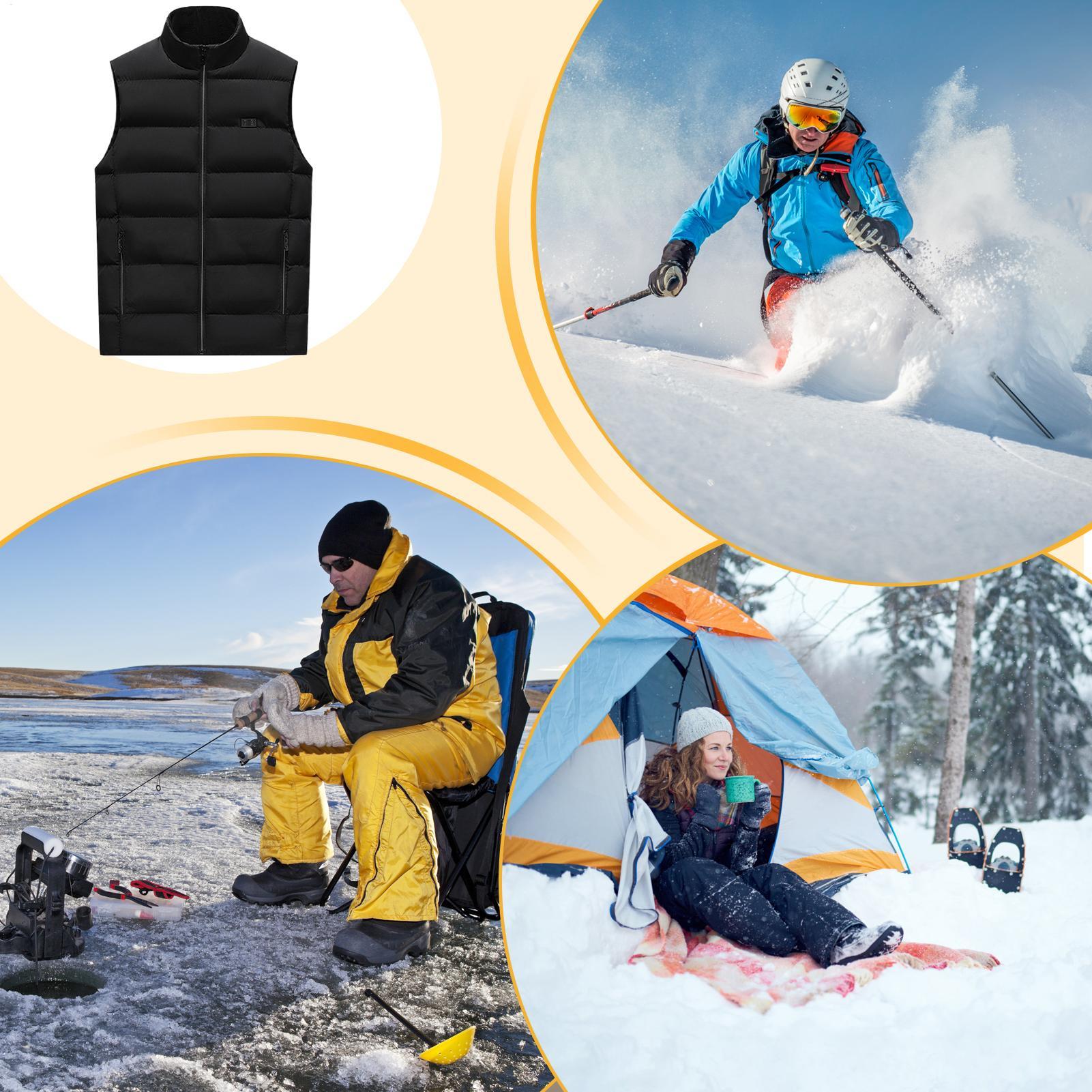 Cycling Gear Must Haves - Winter Heated Vest Warm USB Electric