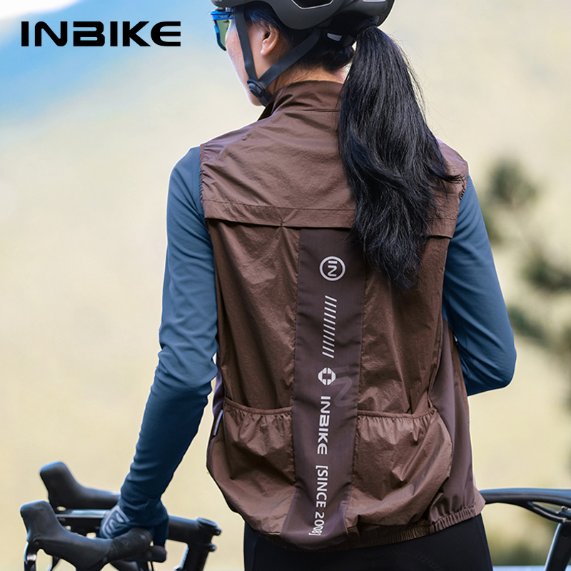 Cycling Gear Rain - INBIKE Women's Cycling Vest Sleeveless Running