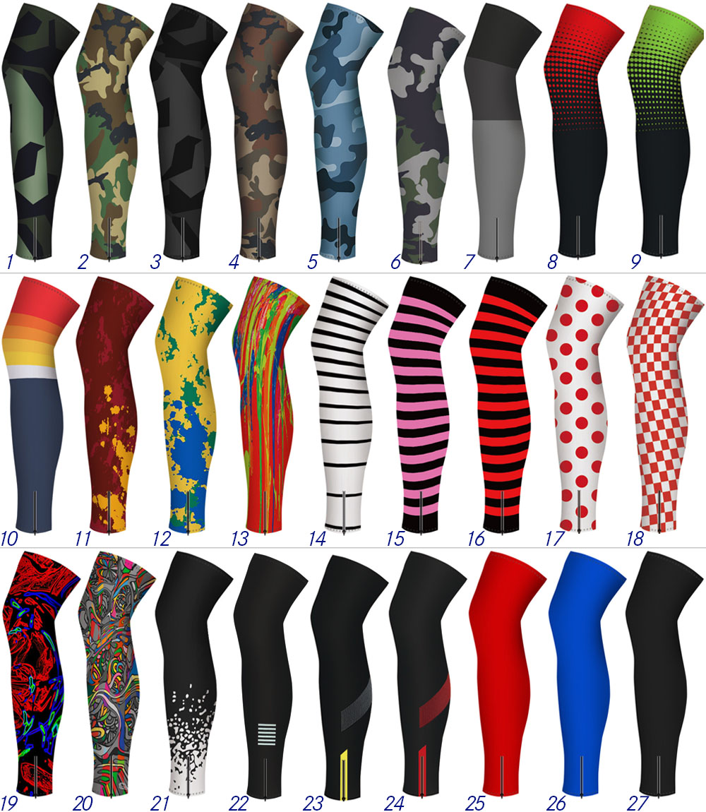 Cycling Gear - Thermal Fleece Cycling Leg Warmers, MTB