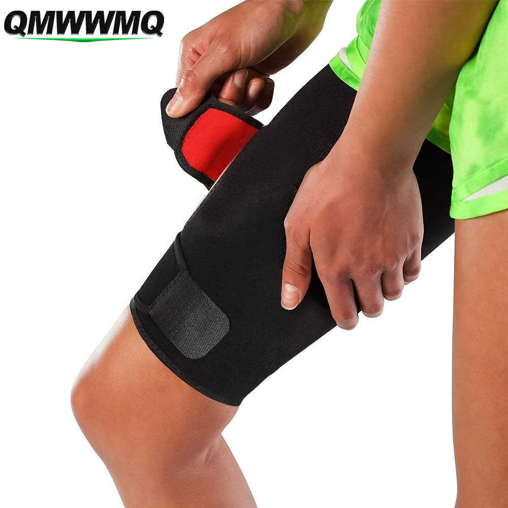 Cycling Quads - 1PCS Adjustable Compression Thigh Wrap, Thigh