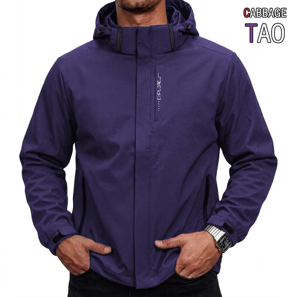 Cycling Gear Rain - Mens Waterproof Tactical Windbreaker Jacket Detachable