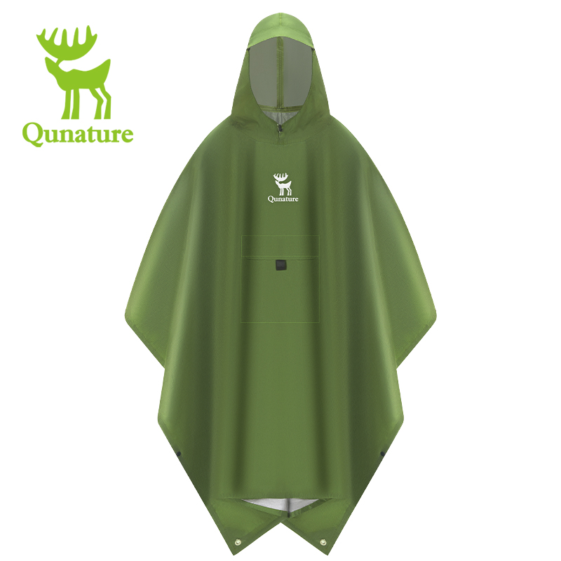 Cycling Gear Rain - Qunature 3-in-1 Waterproof Raincoat Multifunctional Sky