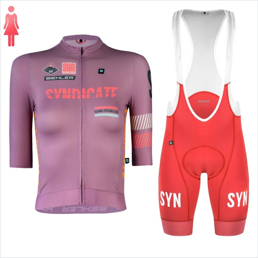 SYN Purple short sleeve Jersey - огляд і ціна Cycling Gear Apparel