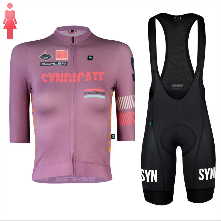SYN Purple short sleeve Jersey - огляд і ціна Cycling Gear Apparel