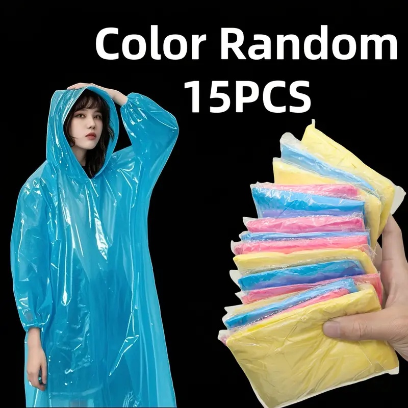 15/30Pcs Random Color Disposab - огляд і ціна Cycling Gear Rain