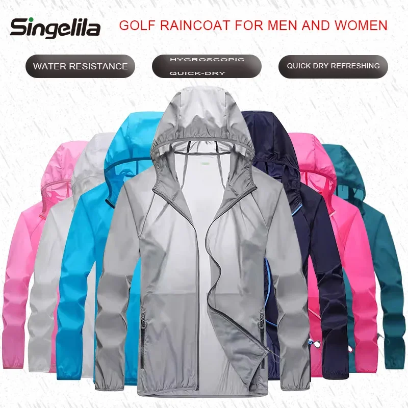 Golf Raincoat Lightweight Jack - огляд і ціна Cycling Gear Rain