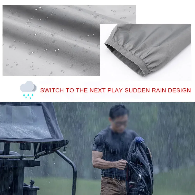 Golf Raincoat Lightweight Jack - огляд і ціна Cycling Gear Rain