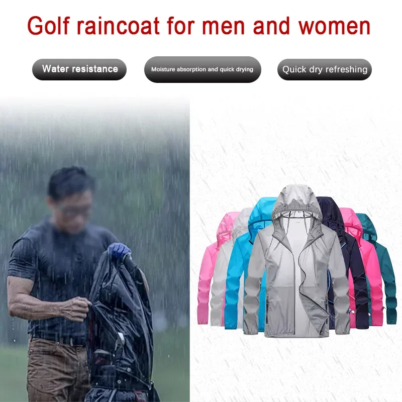 Golf Raincoat Lightweight Jack - огляд і ціна Cycling Gear Rain