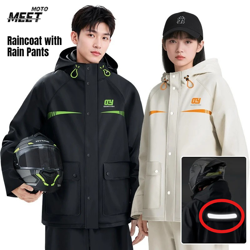 HOT Waterproof Raincoat with R - огляд і ціна Cycling Gear Rain