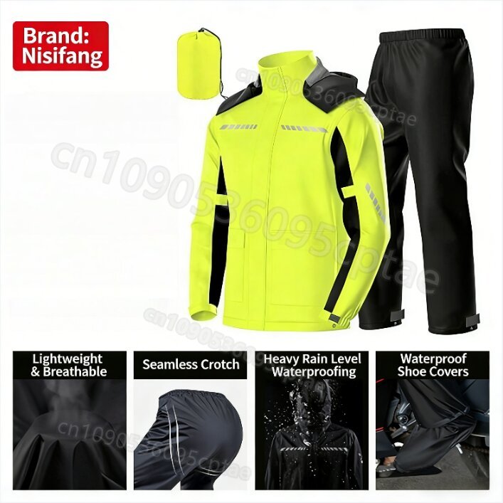 Waterproof Split Motorcycle Ra - огляд і ціна Cycling Gear Rain