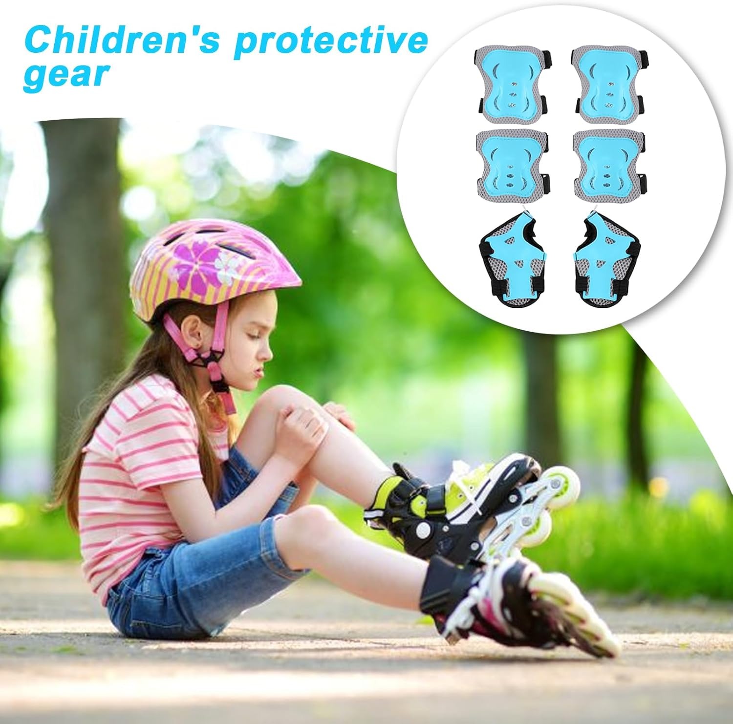 Kids Knee Pads Elbow Pads Age  - огляд і ціна Cycling Gear Kids