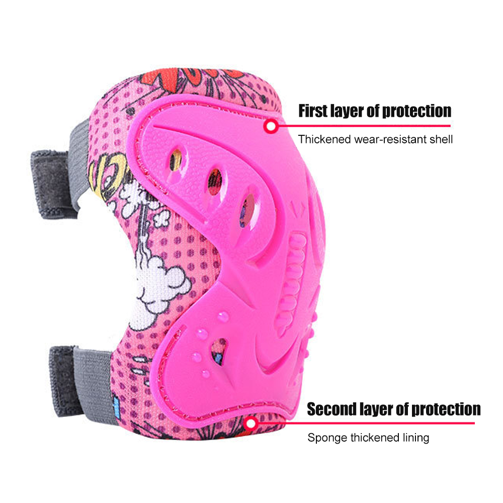 6Pcs Kids 3-12 Years Knee Elbo - огляд і ціна Cycling Gear Kids