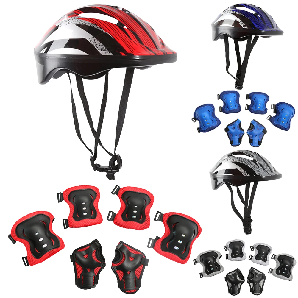 7Pcs Bicycle Sport Protective  - огляд і ціна Cycling Gear Kids