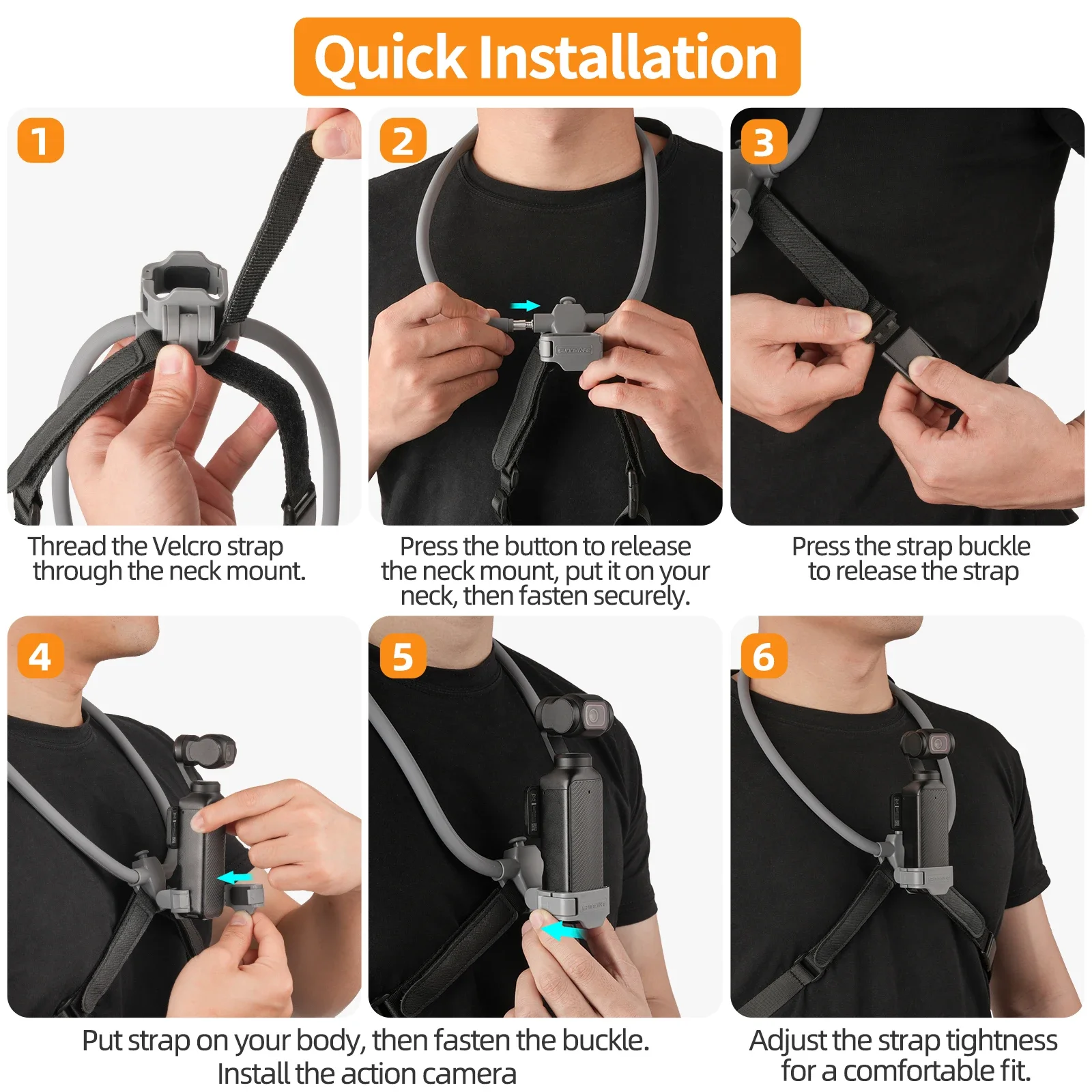 Neck Camera Holder、Wearable PO - огляд і ціна Cycling Gear Bundle
